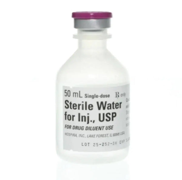 Hospira Sterile Water for Injection, USP 50mL - – Bacteriostatic-Water-UK